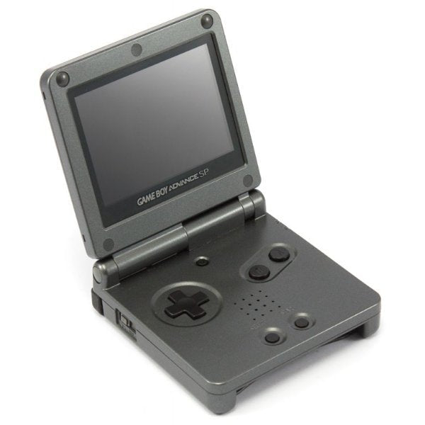 Gameboy Advance SP onyx black + screen mod refurbished - Gamesellers.nl