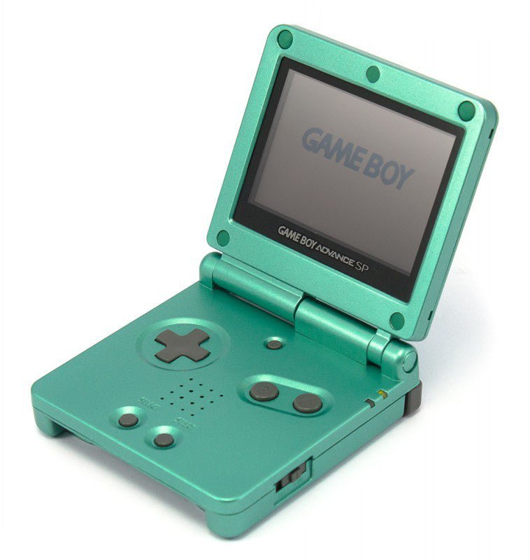 Gameboy Advance SP pearl green - Gamesellers.nl