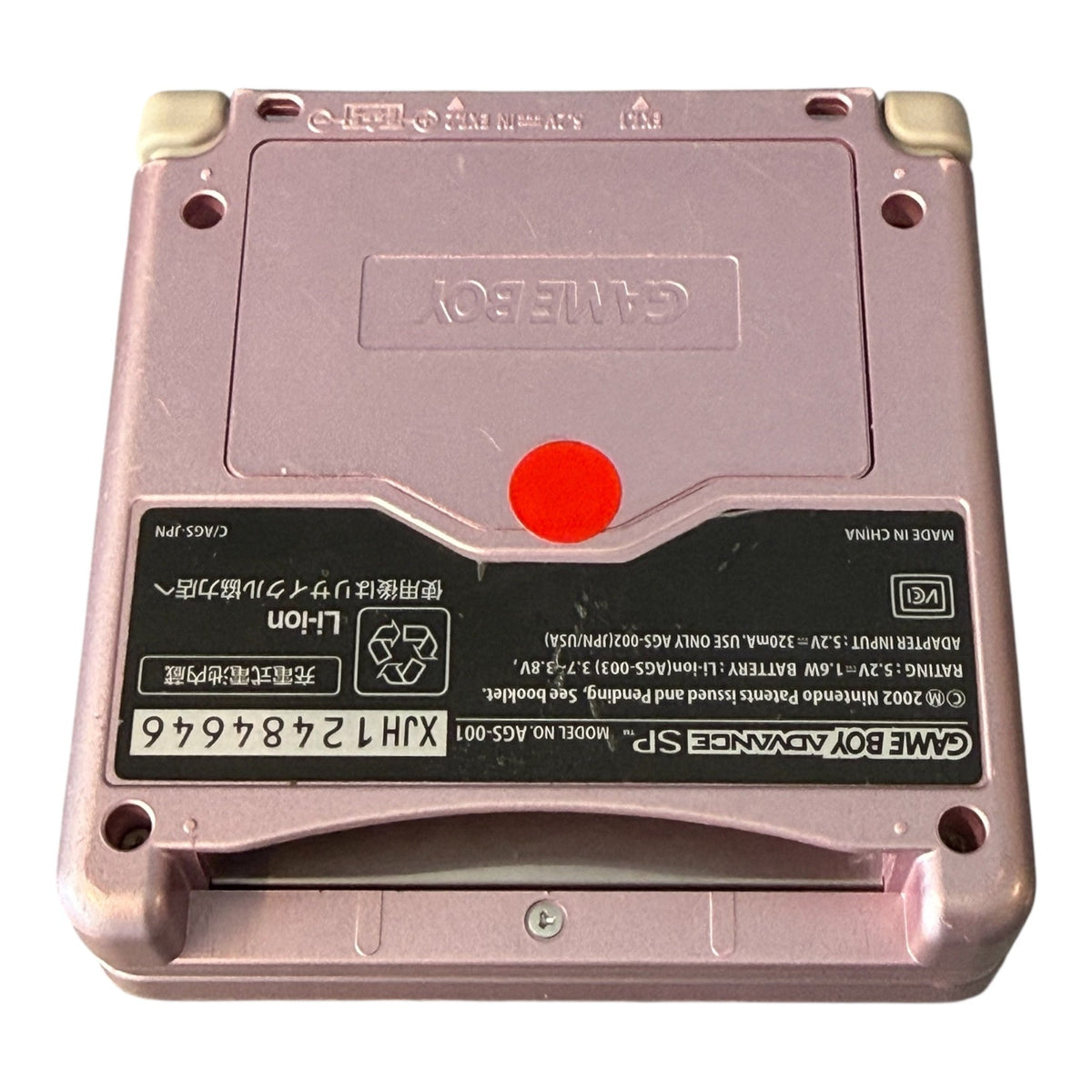 Gameboy Advance SP roze - Gamesellers.nl
