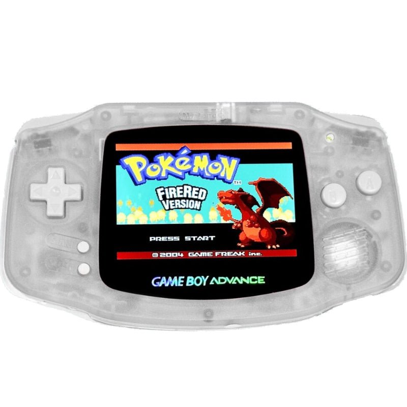 Gameboy Advance Transparant met IPS V5 scherm - Gamesellers.nl