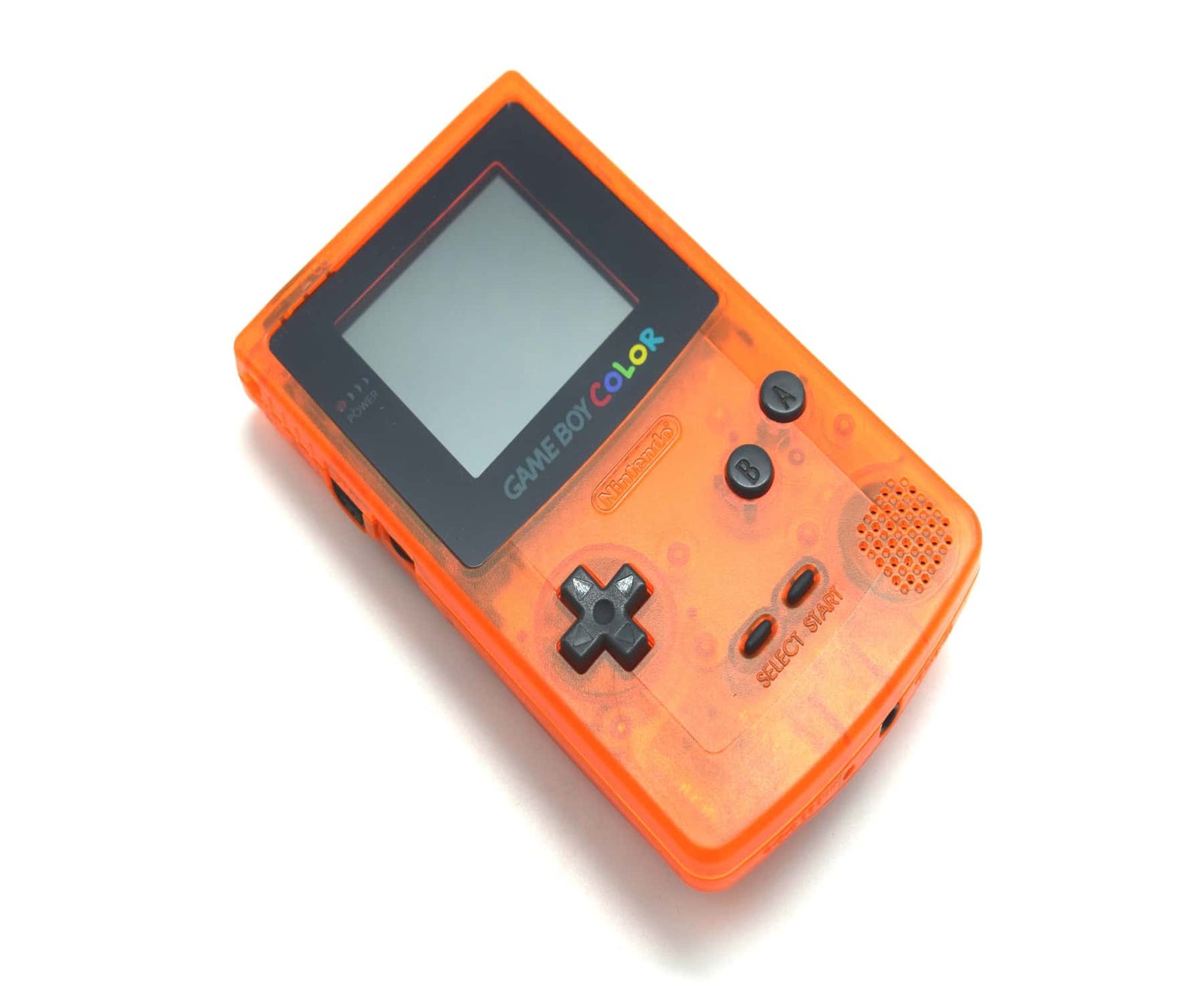 Gameboy Color Transparant Orange - Gamesellers.nl