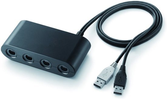 GameCube USB controller adapter voor Switch, Wii U en PC (verpakking beschadigd) - Gamesellers.nl