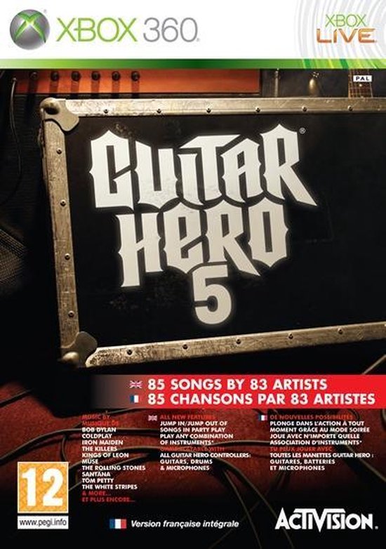 Guitar hero 5 (alleen game)