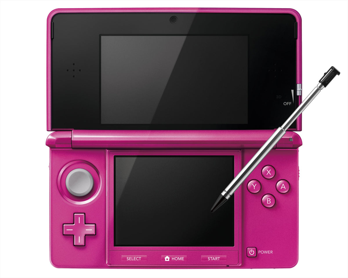 Nintendo 3DS gloss pink