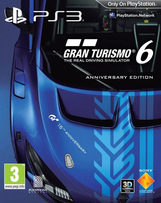 Gran Turismo 6 Steelbook Anniversary Edition - Gamesellers.nl