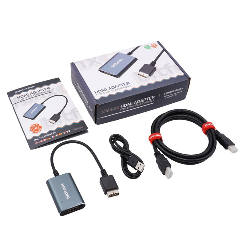 HDMI adapter / omvormer voor Playstation 2 - Gamesellers.nl