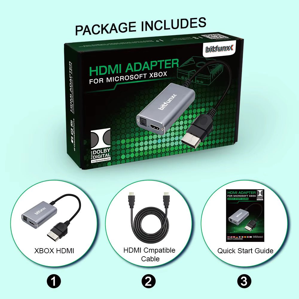 HDMI adapter voor Xbox classic - Gamesellers.nl