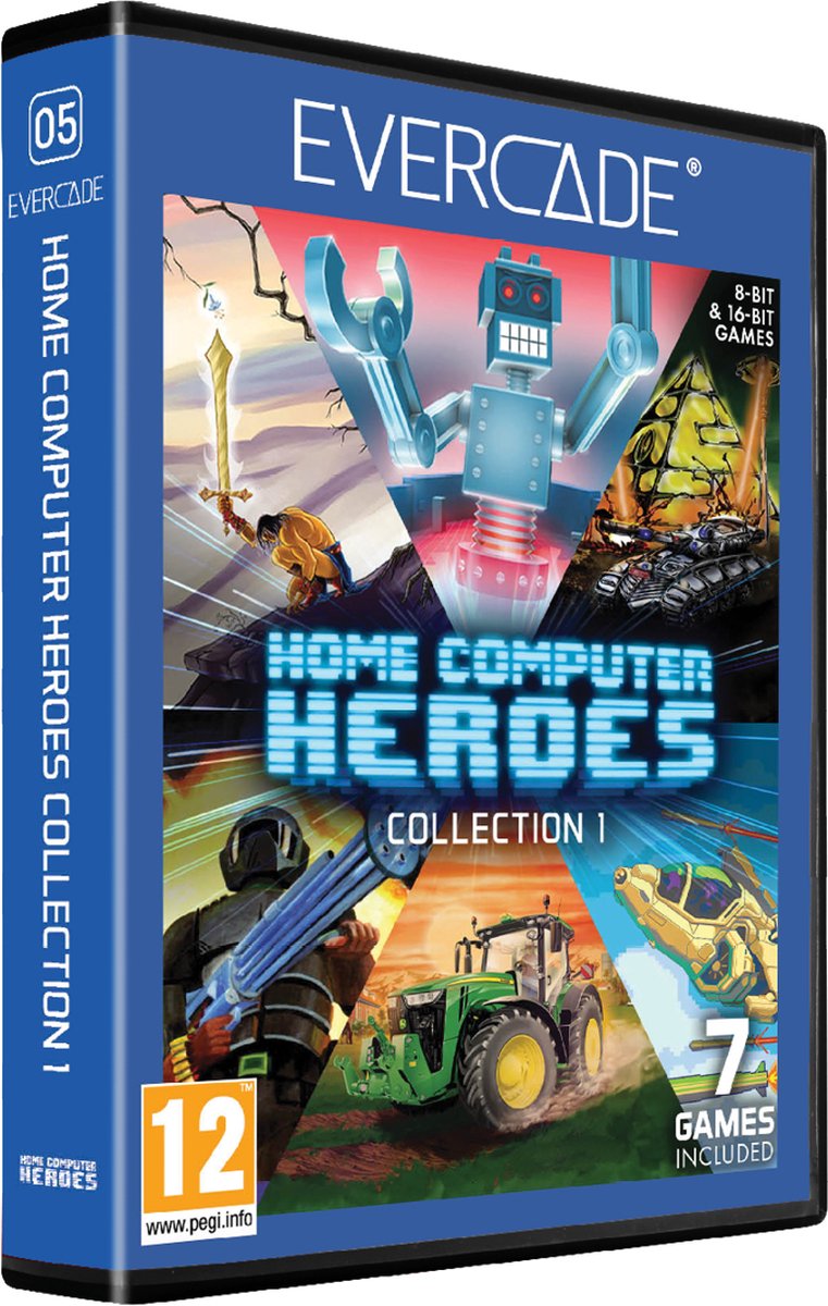 Evercade Home Computer Heroes cartridge 1