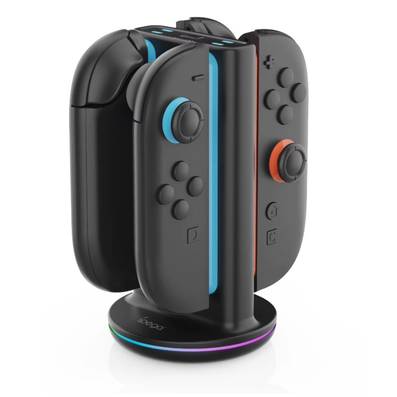 iPega charging dock voor Nintendo Switch 2 Joy - Cons met RGB licht - Gamesellers.nl