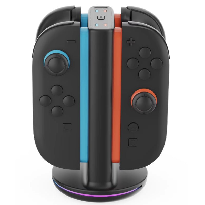 iPega charging dock voor Nintendo Switch 2 Joy - Cons met RGB licht - Gamesellers.nl