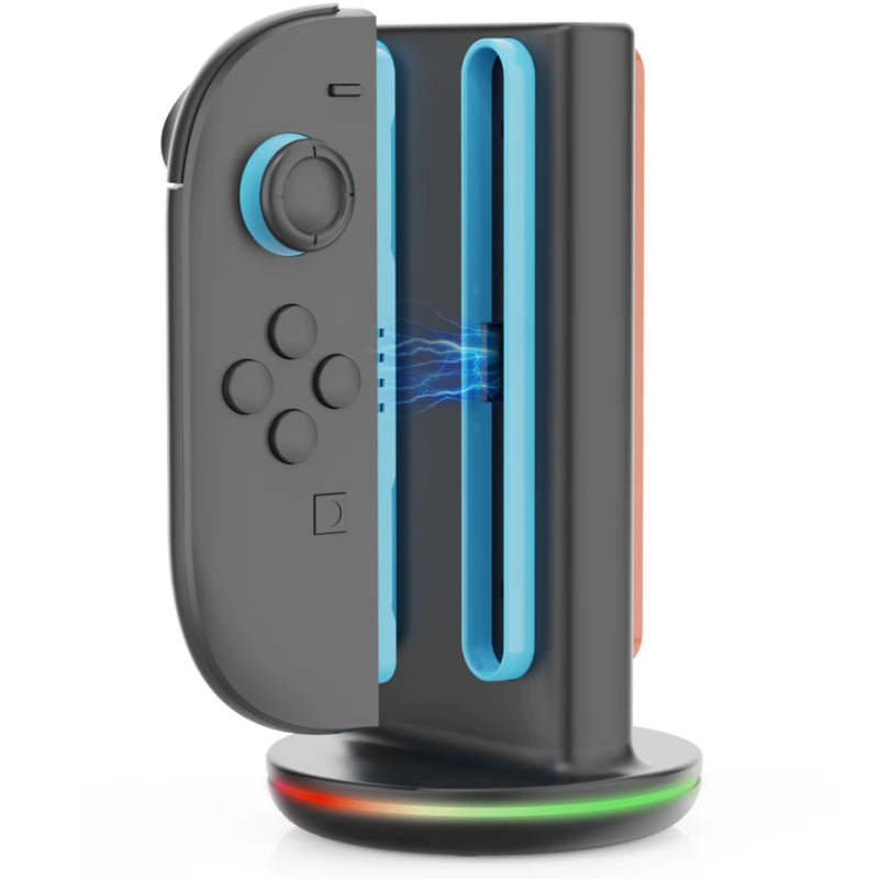 iPega charging dock voor Nintendo Switch 2 Joy - Cons met RGB licht - Gamesellers.nl