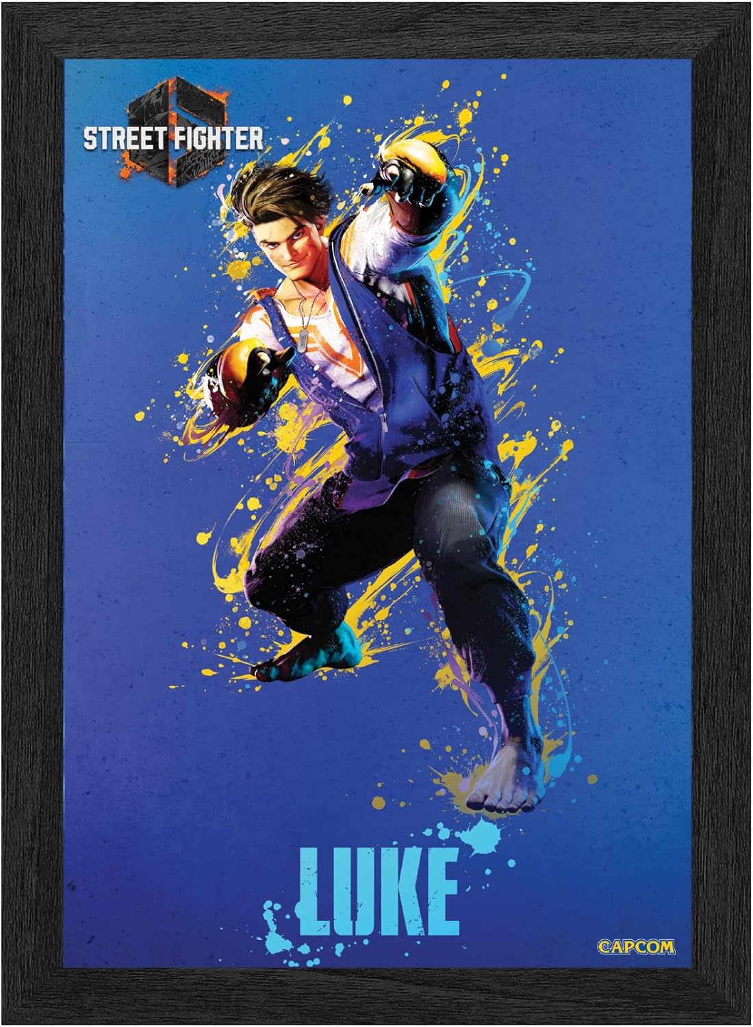 Pixel Frames Plax - Street Fighter 6: Luke