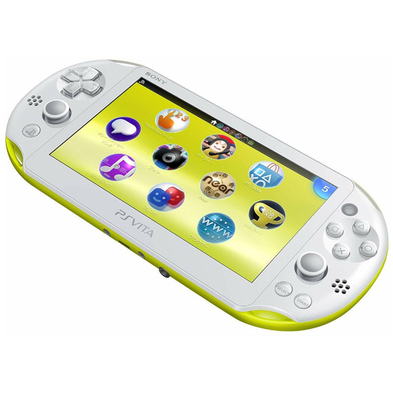 Sony PS Vita Slim lime green / white