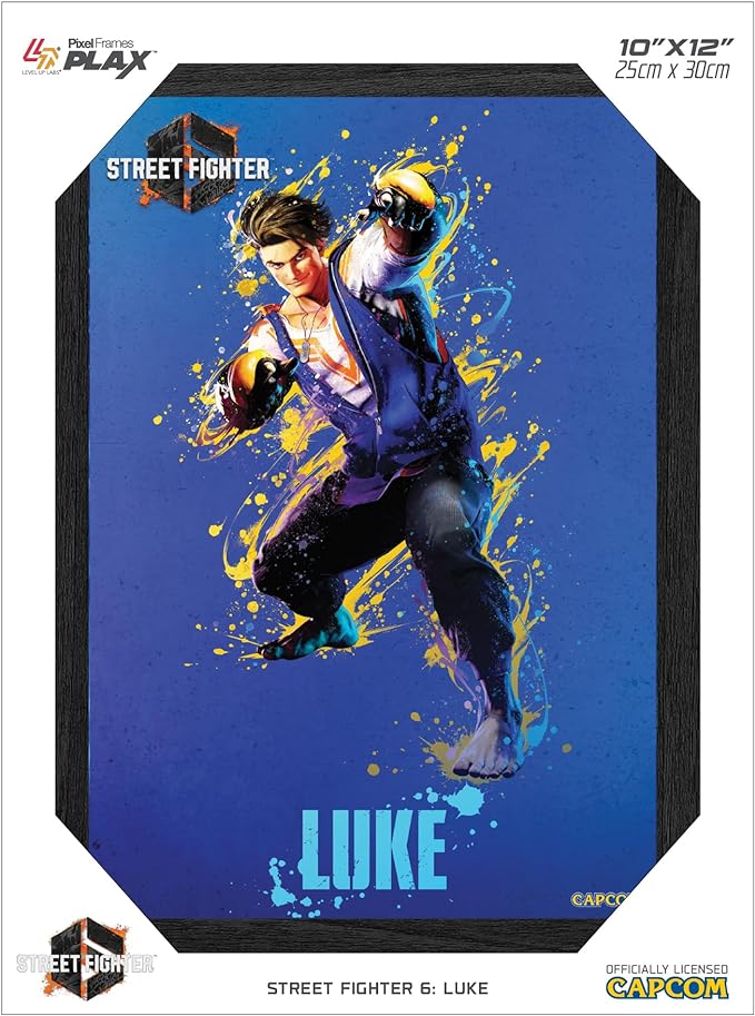 Pixel Frames Plax - Street Fighter 6: Luke