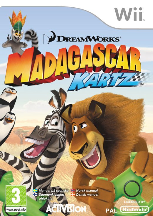 Magadascar kartz - Gamesellers.nl