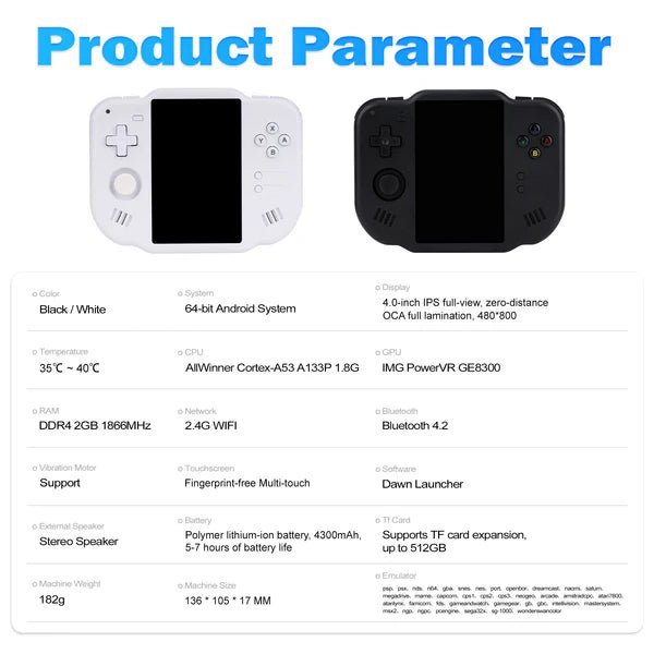 MagicX Zero 40 white - Gamesellers.nl