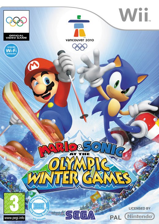 Mario &amp; Sonic op de Olympische winterspelen - Gamesellers.nl