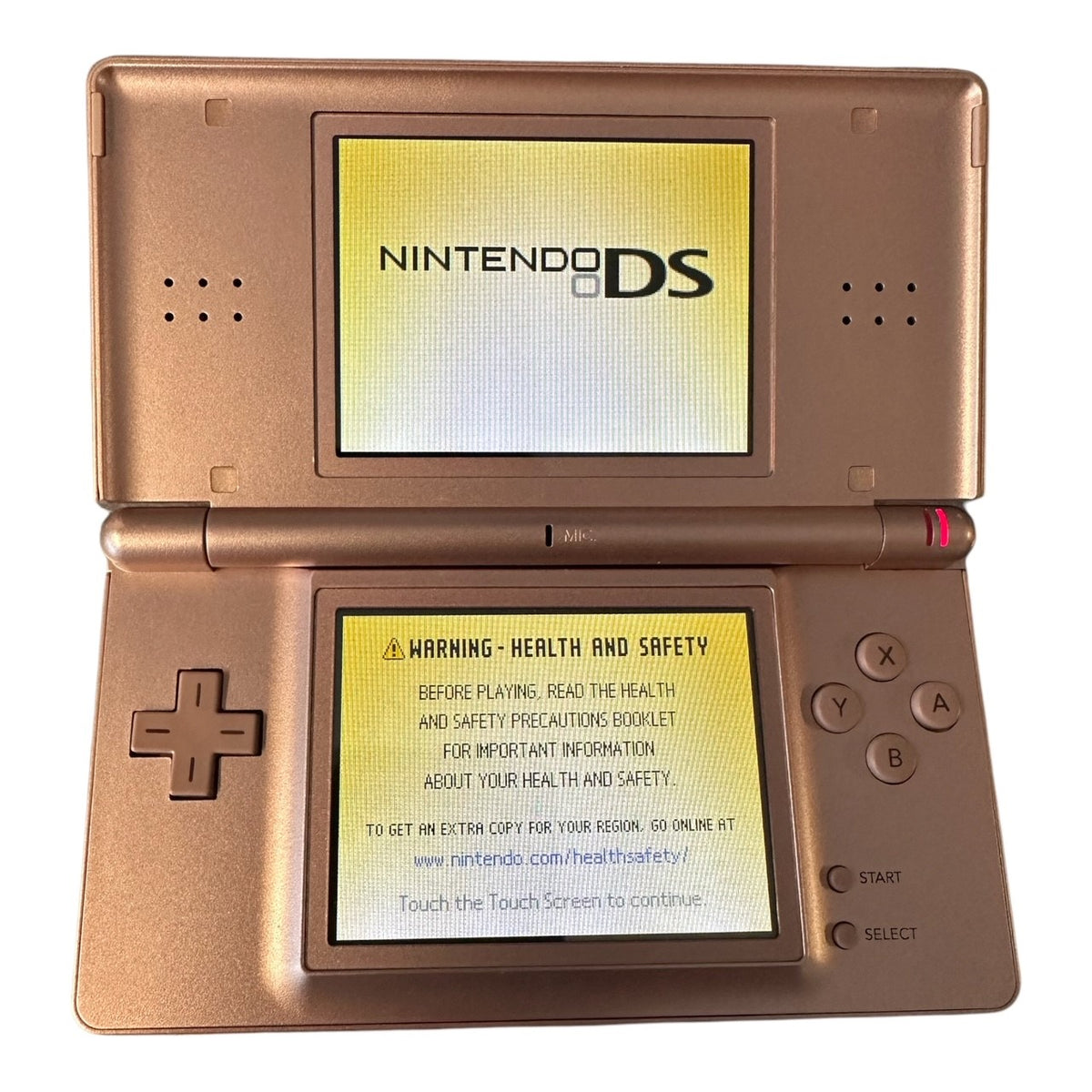 Nintendo DS Lite metallic rose budget