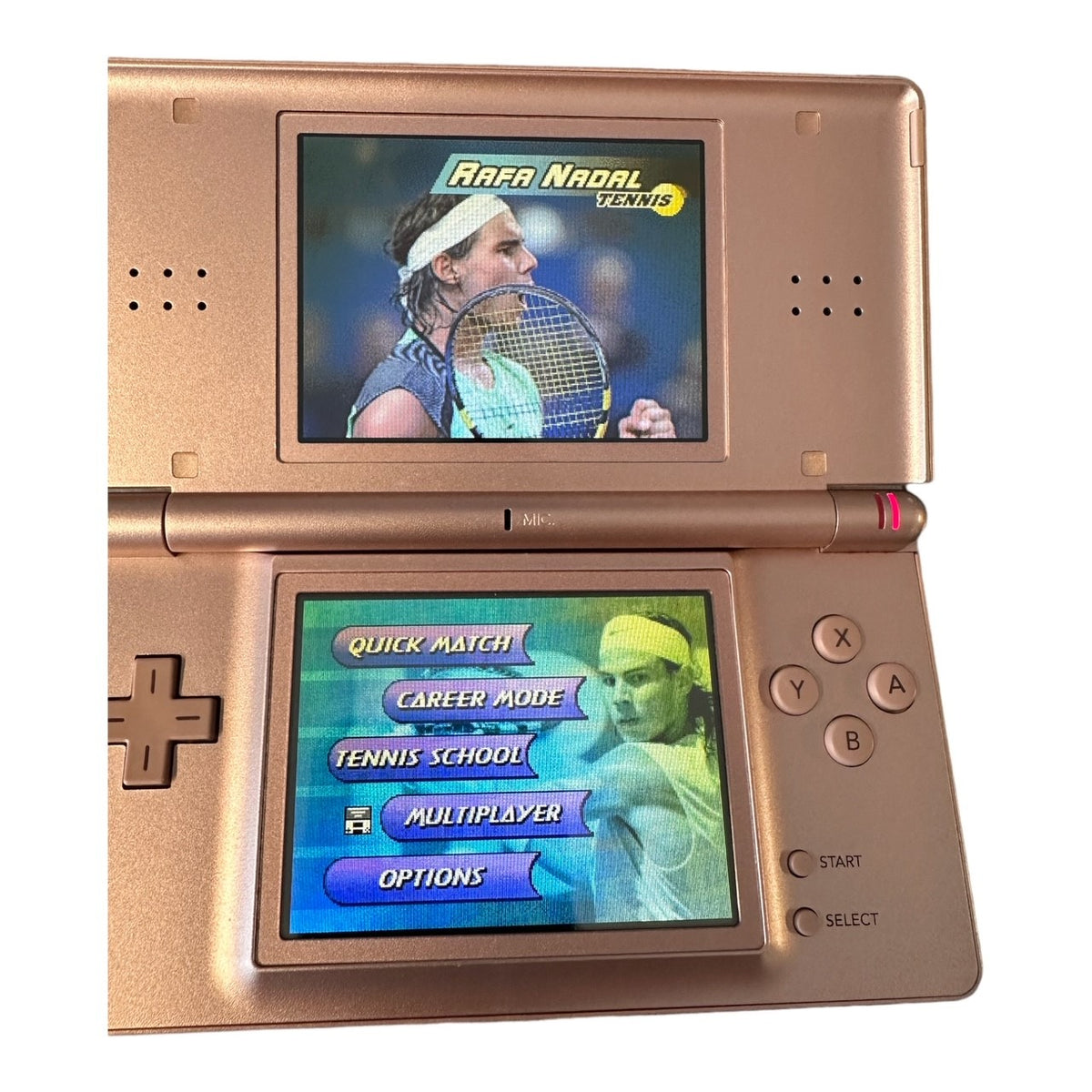 Nintendo DS Lite metallic rose budget