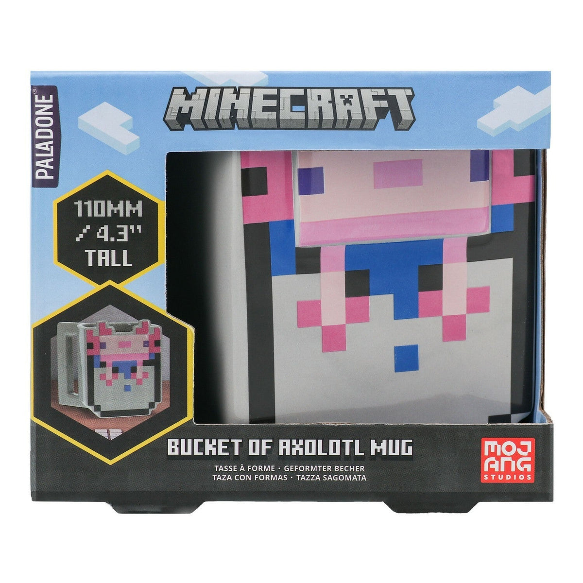 Minecraft: Axolotl Shaped Mug - Gamesellers.nl