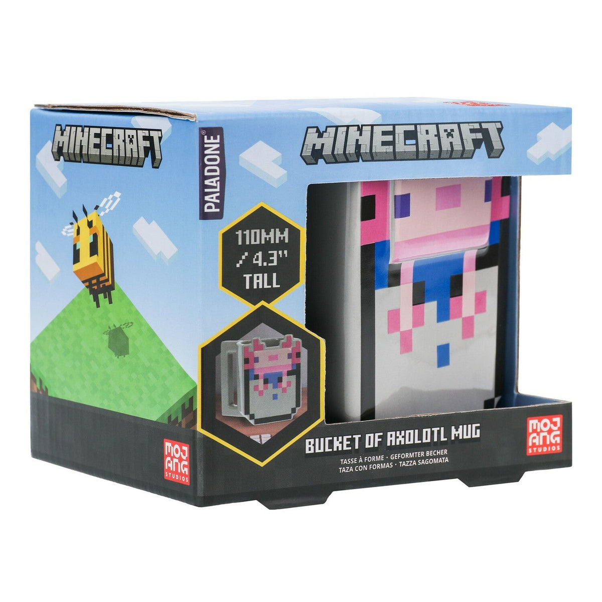 Minecraft: Axolotl Shaped Mug - Gamesellers.nl