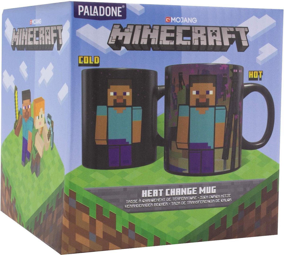 Minecraft Enderman heat change mug - Gamesellers.nl