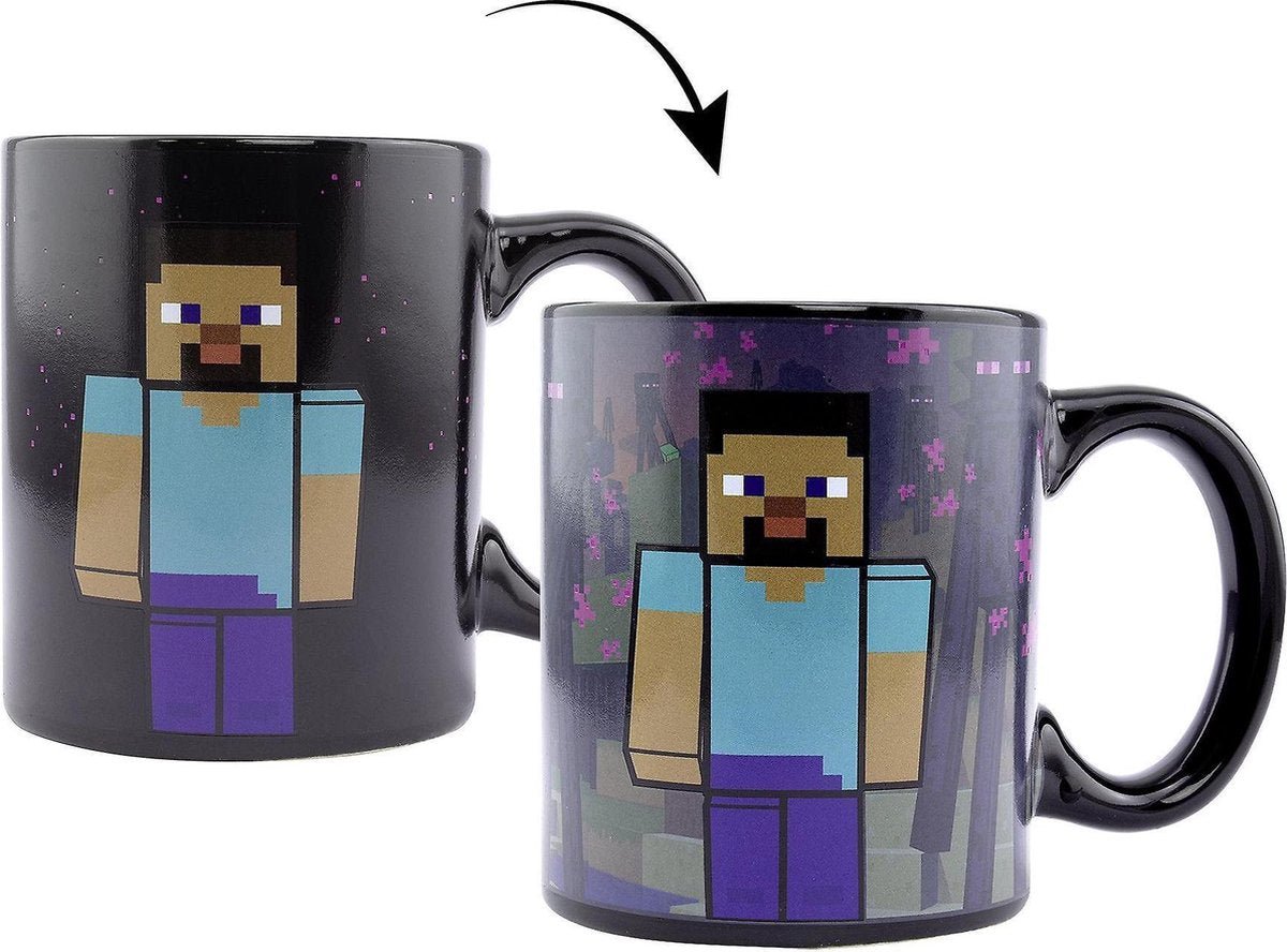Minecraft Enderman heat change mug - Gamesellers.nl