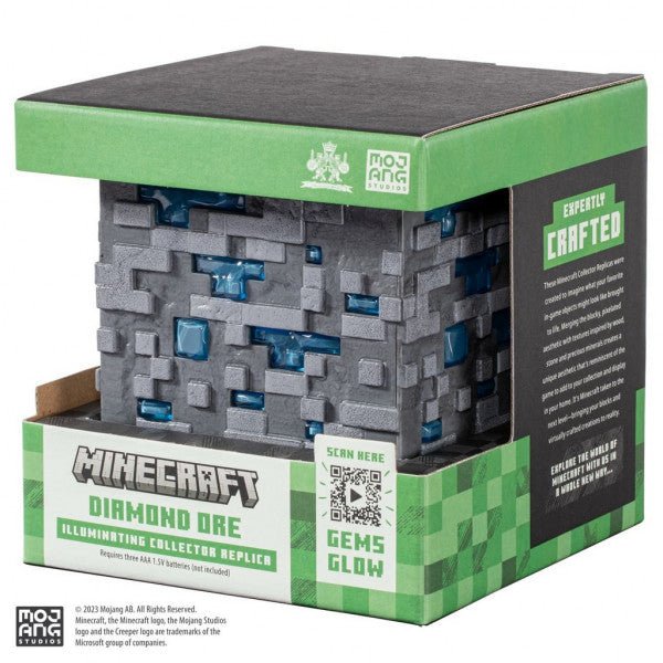 Minecraft: Illuminating Diamond Ore Cube - Gamesellers.nl
