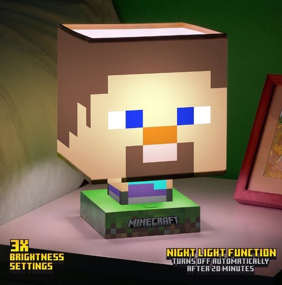 Minecraft Steve icon light XL - Gamesellers.nl