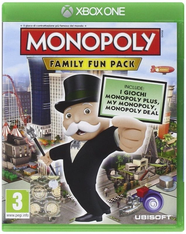 Monopoly: family fun pack - Gamesellers.nl