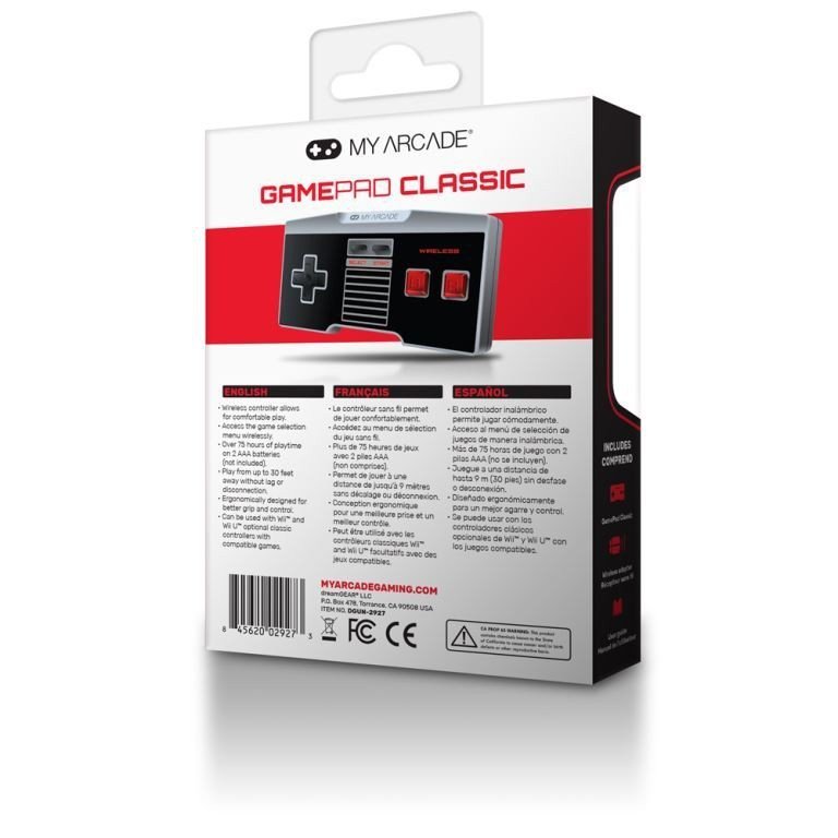 My Arcade Gamepad classic draadloze controller voor NES Mini classic - Gamesellers.nl
