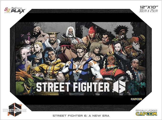 Pixel Frames Plax - Street Fighter 6: A new era