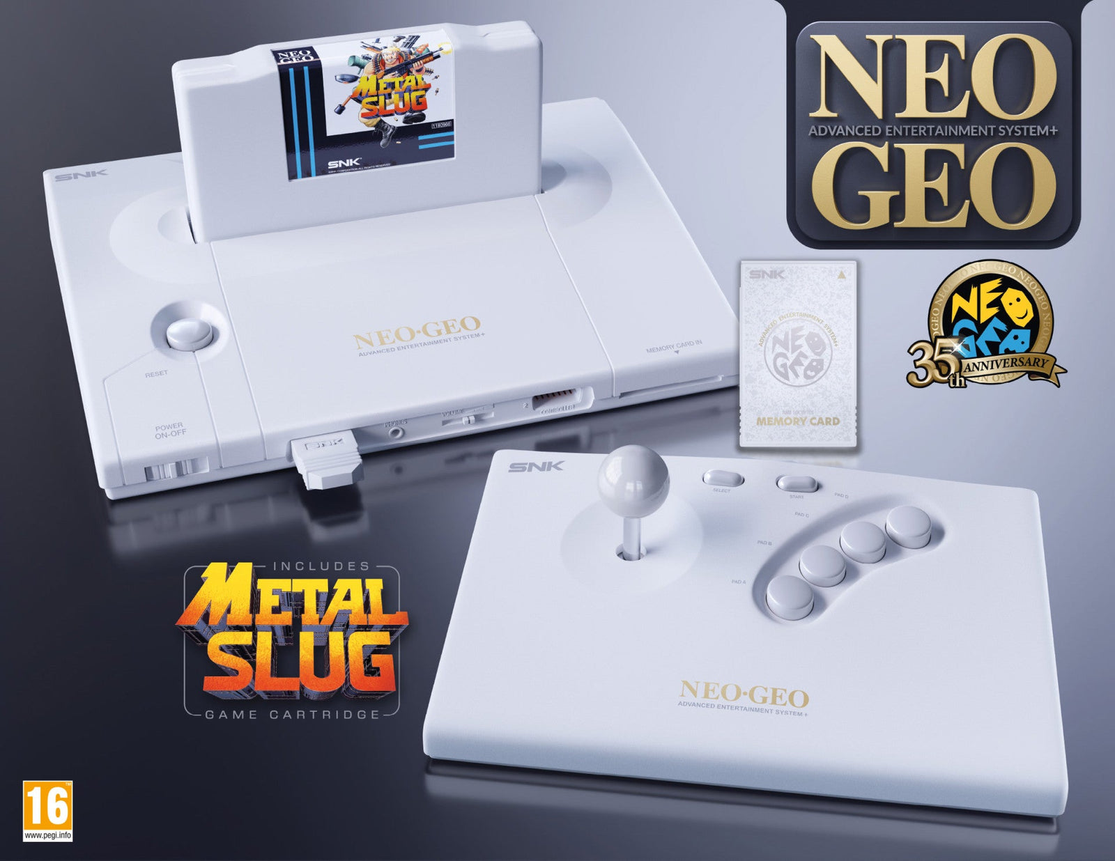 NEOGEO AES+ Anniversary Edition - Gamesellers.nl