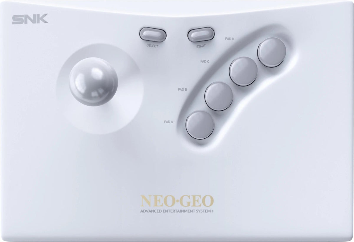 NEOGEO AES+ Arcade Stick white - Gamesellers.nl
