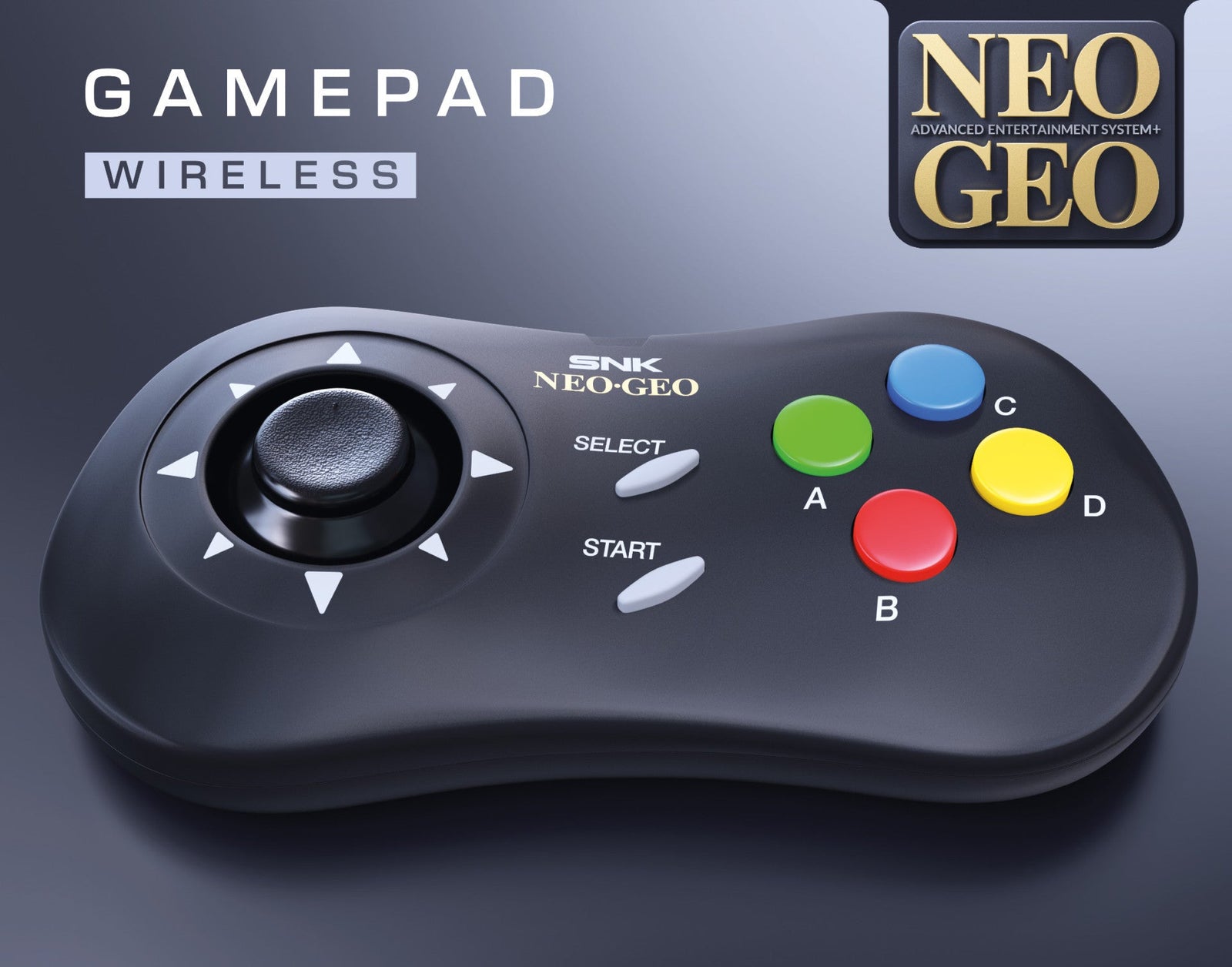 NEOGEO AES+ Gamepad black - Gamesellers.nl