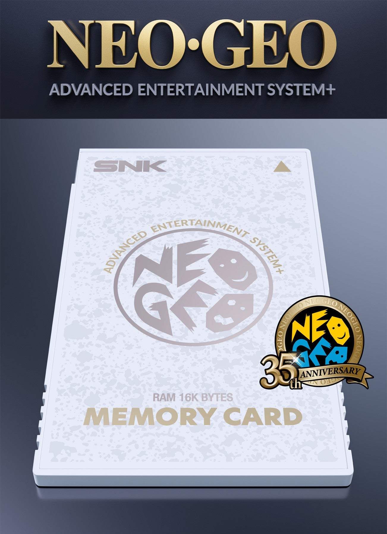 NEOGEO AES+ Memory Card white - Gamesellers.nl