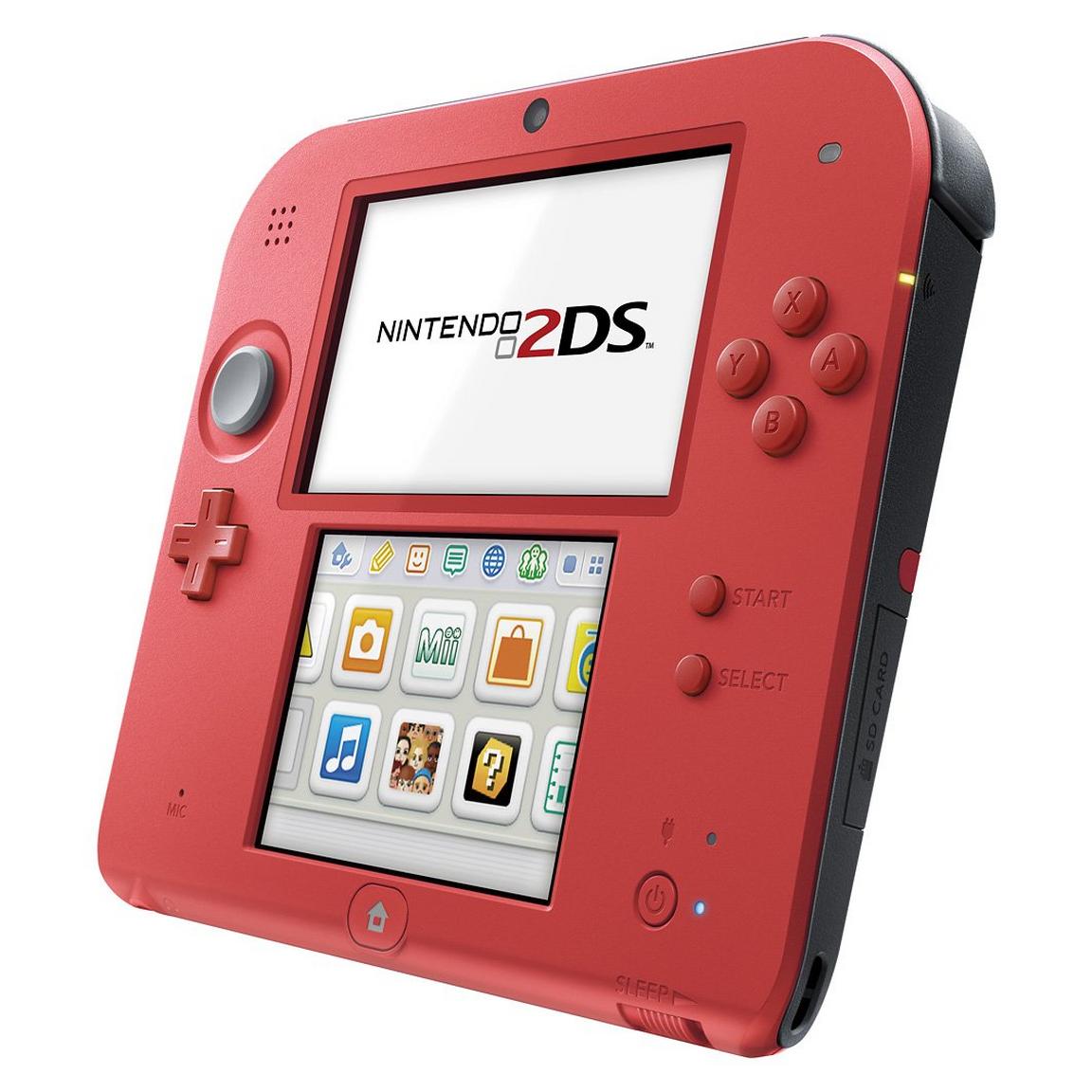 Nintendo 2DS Crimson Red 2 - Gamesellers.nl