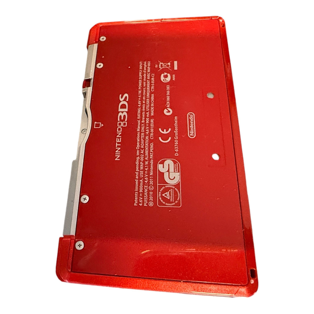 Nintendo 3DS metallic red budget - Gamesellers.nl