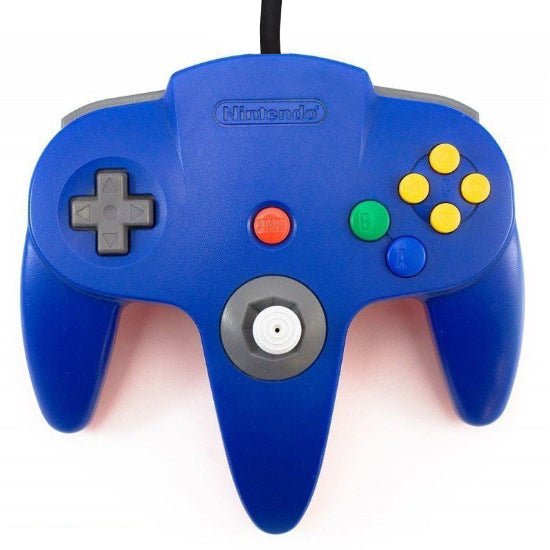 Nintendo 64 controller blauw origineel - Gamesellers.nl