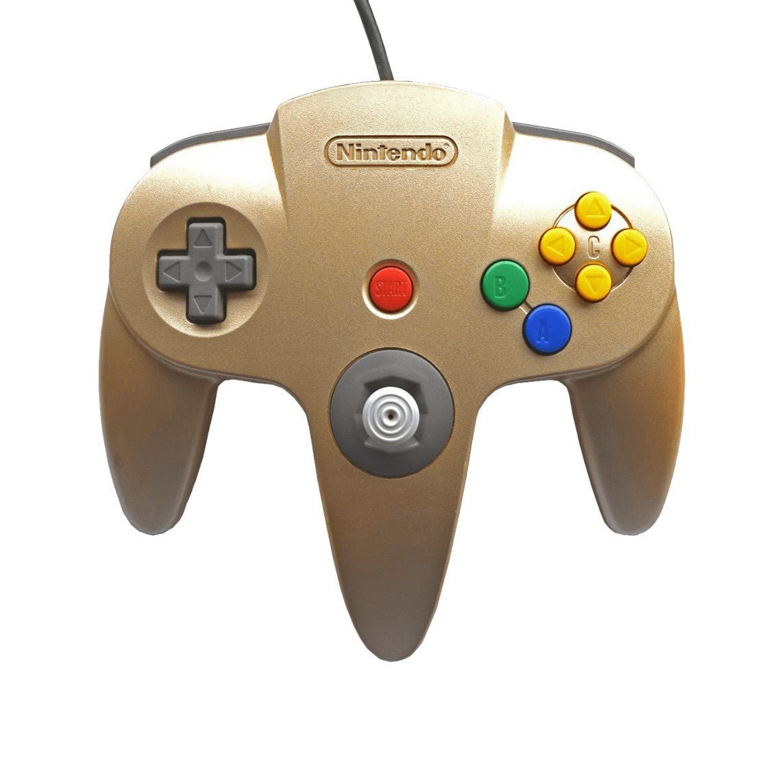 Nintendo 64 controller gold origineel - Gamesellers.nl