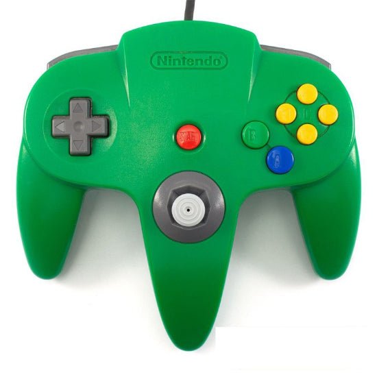 Nintendo 64 controller groen origineel - Gamesellers.nl