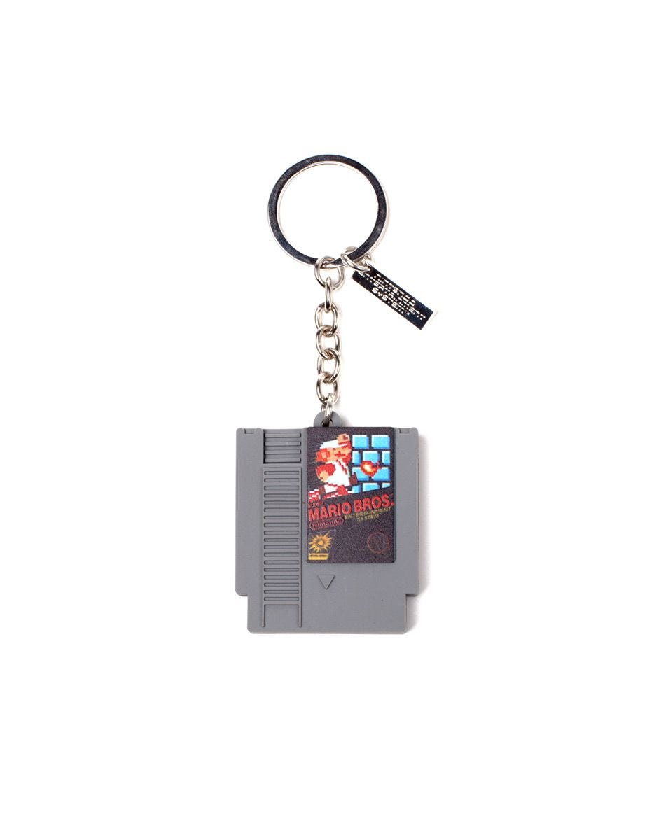 Nintendo Cartridge 3D rubber keychain - Gamesellers.nl
