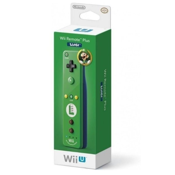 Nintendo Official Wii / Wii U Remote Plus - Luigi Edition - Gamesellers.nl