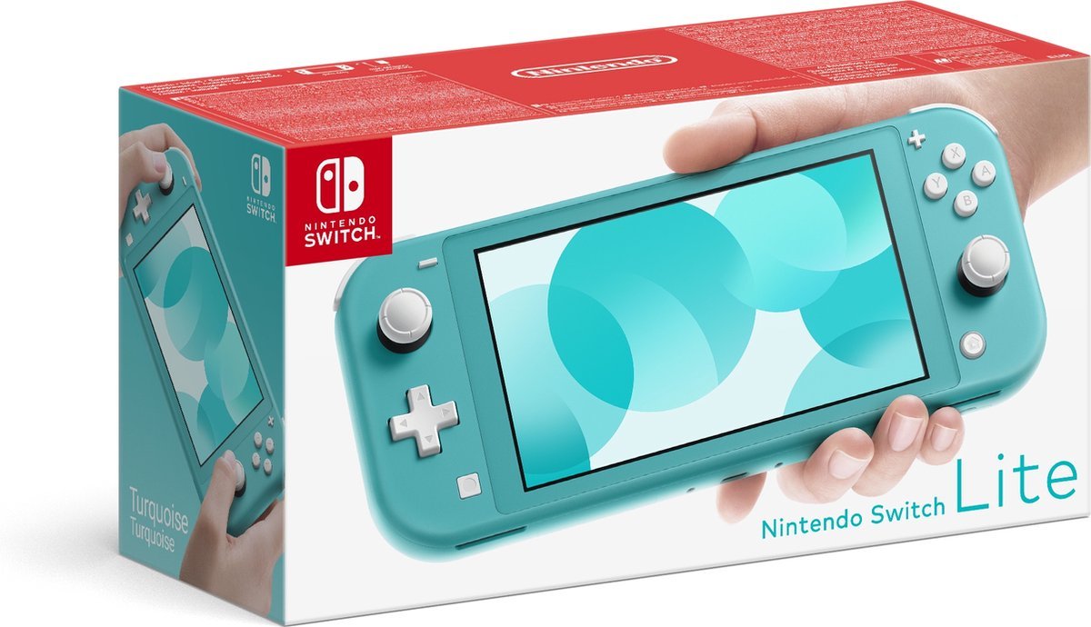 Nintendo Switch Lite Turquoise - Gamesellers.nl