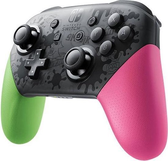Nintendo Switch Pro controller Splatoon 2 limited edition - Gamesellers.nl