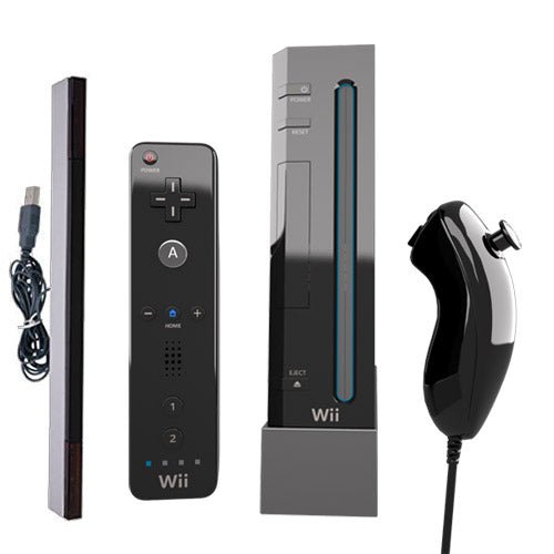 Nintendo Wii zwart motion plus pack - Gamesellers.nl