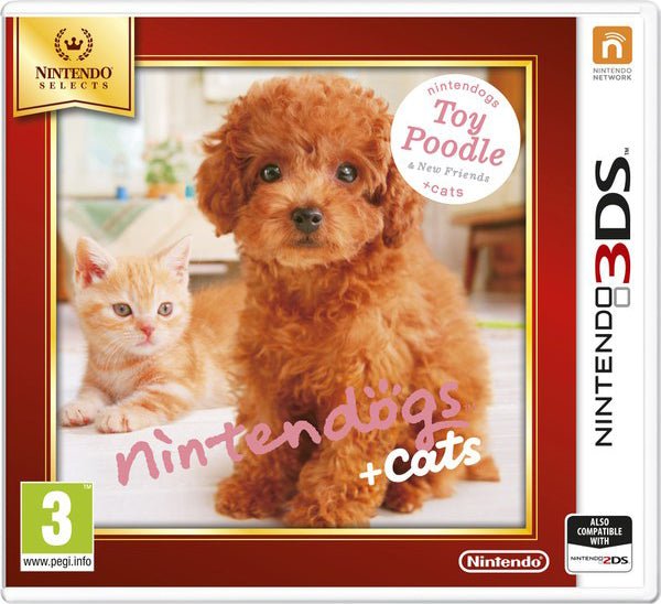 Nintendogs and cats 3D: toy poodle - Gamesellers.nl