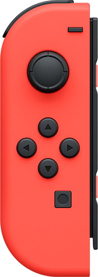 Nintendo Switch Joy-Con Controller links - neon red Gamesellers.nl