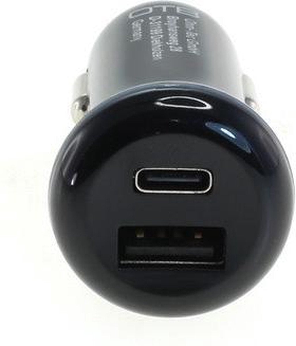OTB Autolader met 1 USB - C PD en 1 USB - A poort - 30W - Gamesellers.nl