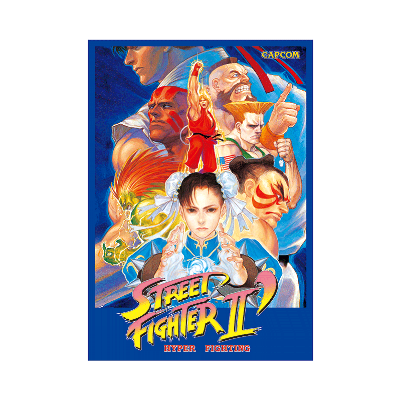 Pixel Frames Plax - Street Fighter 2 Hyper FIghting - Gamesellers.nl